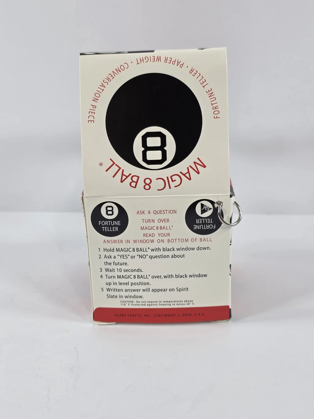 Hallmark Keepsake Christmas Tree Ornament Collection Magic 8 Ball 2 Piece Set